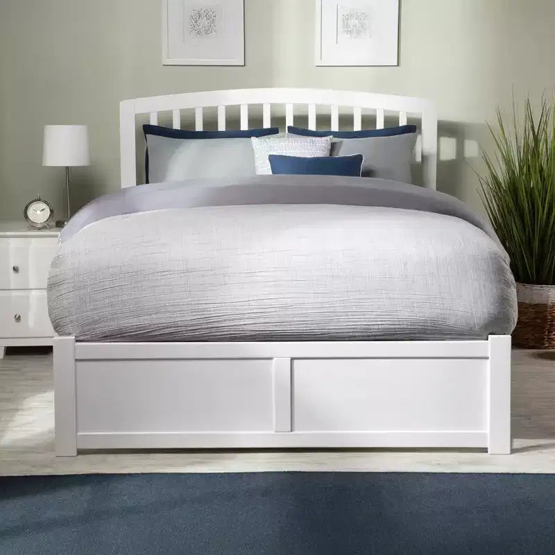 Freestanding Headboard with Bed Frame