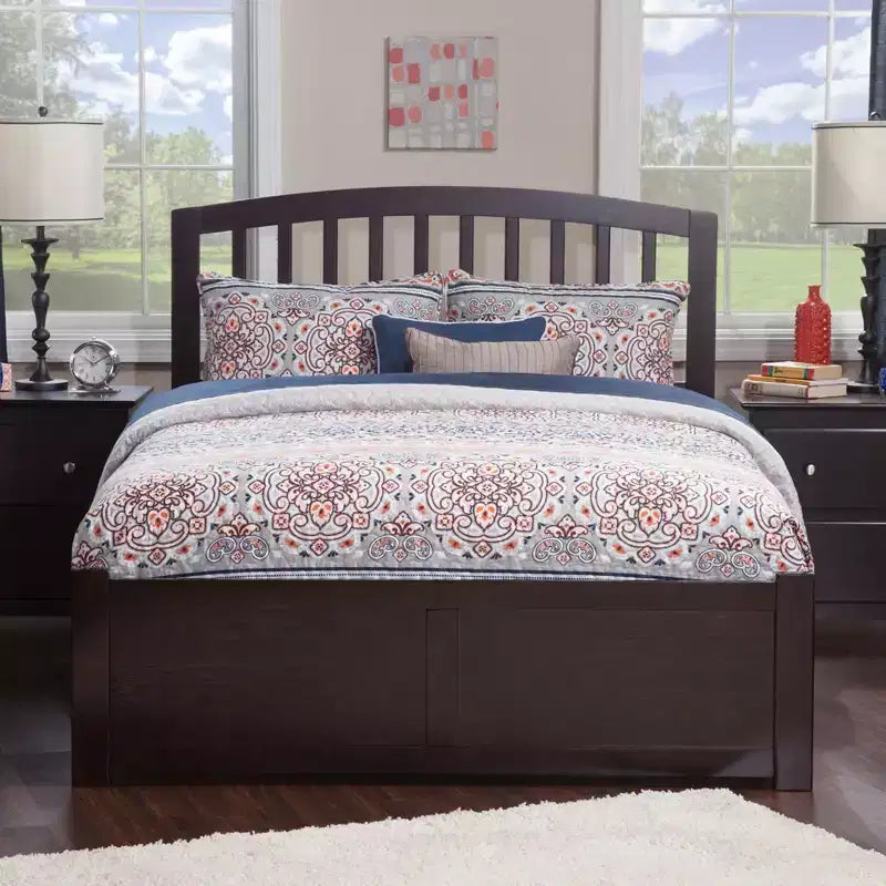 Freestanding Headboard with Bed Frame