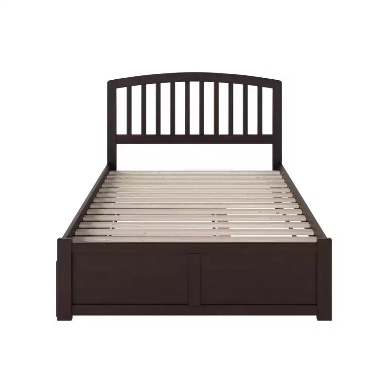 Freestanding Headboard with Bed Frame
